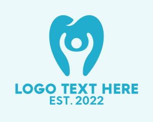 Tooth - Orthodontist Dental Healthcare logo design