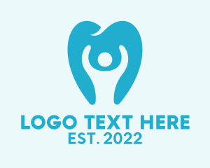 Teeth - Orthodontist Dental Healthcare logo design