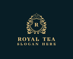 Royal Shield Hotel logo design