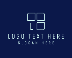 Square - Tech Business Company logo design