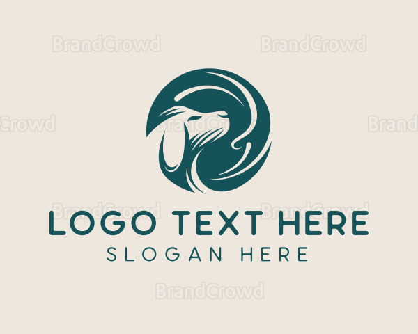 Veterinary Clinic Dog Logo