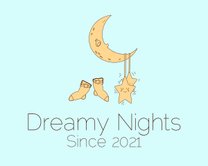 Sleepwear - Infant Sleepwear Socks logo design