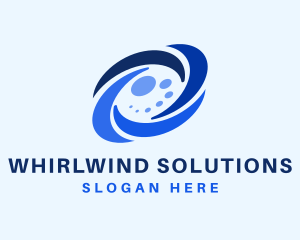 Whirlwind - Whirlpool Water Tech logo design