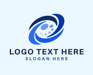 Storm - Whirlpool Water Tech logo design