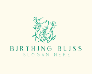 Midwife - Maternal Baby Childcare logo design