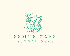 Gynecologist - Maternal Baby Childcare logo design