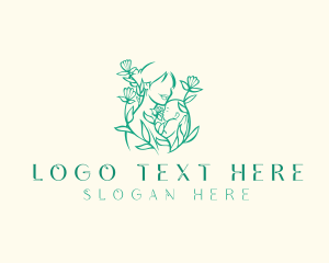 Infant - Maternal Baby Childcare logo design