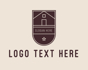 House Construction Badge Logo