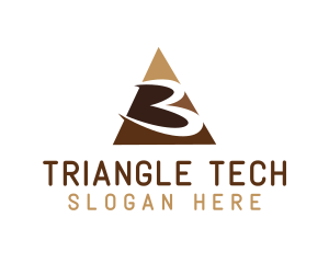 Triangle - Number 3 Triangle logo design