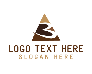 Triangle - Number 3 Triangle logo design