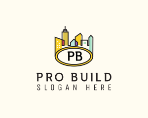 City Building Construction  logo design