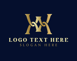Letter Wm - Luxury Startup Boutique logo design