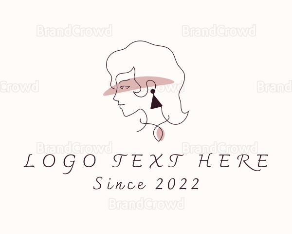 Woman Fashion Jewelry Logo