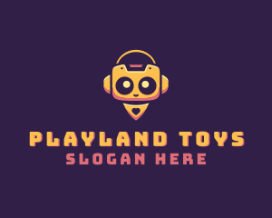Toy - Educational Toy Robot logo design