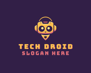 Droid - Android Toy Robot logo design