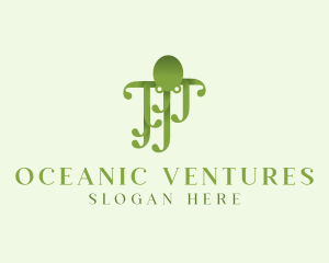 Octopus Tentacles Marine  logo design