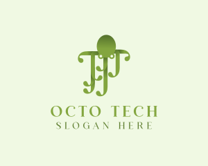 Octopus Marine Animal logo design