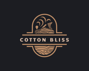 Wood Planer Carpentry logo design