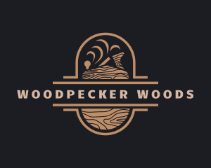 Wood Planer Carpentry logo design