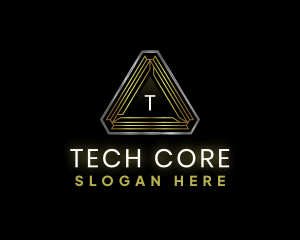 Pyramid Triangle Firm logo design