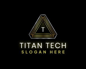 Pyramid Triangle Firm logo design