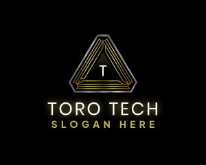 Pyramid Triangle Firm logo design