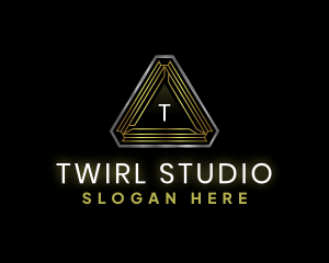 Pyramid Triangle Firm logo design