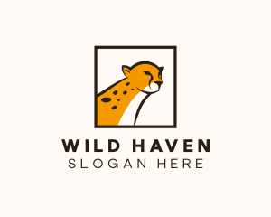 Cheetah Wild Zoo logo design
