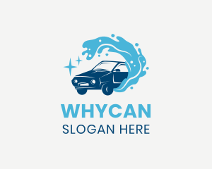 Car Care - Car Water Splash logo design
