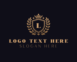 High End - Royal Shield  University logo design