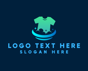 Clean Shirt Laundry logo design