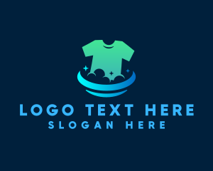 Hanger - Clean Shirt Laundry logo design