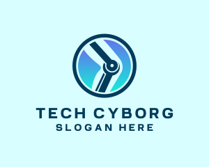 Cyborg - Osteology Bone Therapy logo design