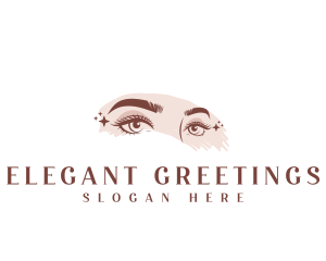 Elegant Cosmetic Eyelash logo design