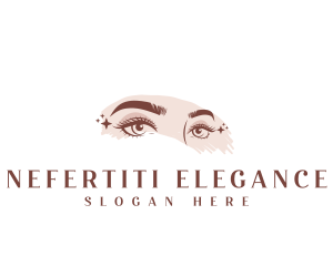 Elegant Cosmetic Eyelash logo design