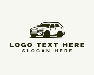 Car Dealer - Automotive Offroad SUV logo design