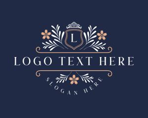 Floral Wedding Designer Logo