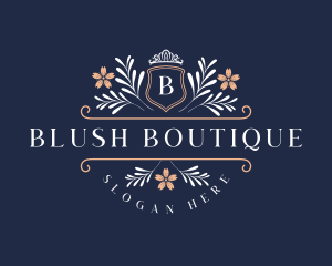 Floral Wedding Designer logo design