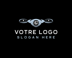 Aerial Drone Camera Logo