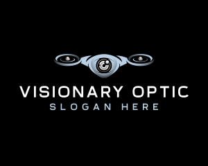 Optic - Aerial Drone Camera logo design
