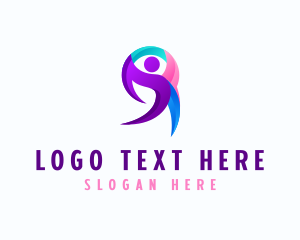 Social - Human Leadership Group logo design