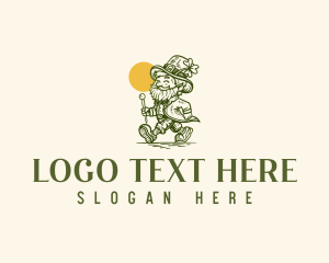 Folklore - Folklore Irish Leprechaun logo design