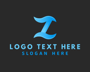 Letter Z - Cyber Software Letter Z logo design