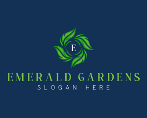 Leaf Gardening Theraphy logo design