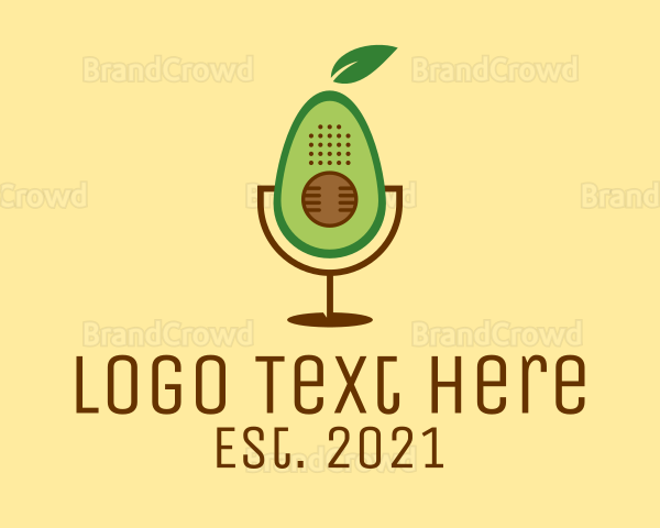 Avocado Podcast App Logo