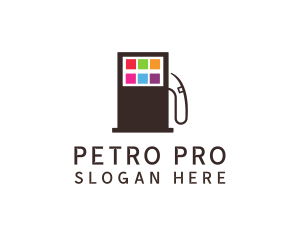 Petroleum - Petrol Pump Apps logo design