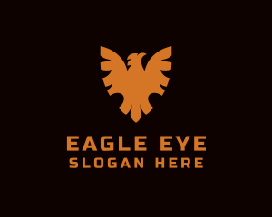 Military Eagle Crest logo design