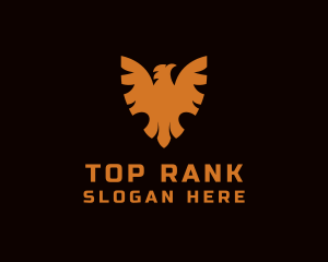 Ranking - Military Eagle Crest logo design