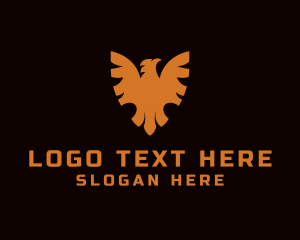 Ranking - Military Eagle Crest logo design