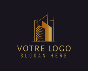 Tower - Luxury Building Developer logo design